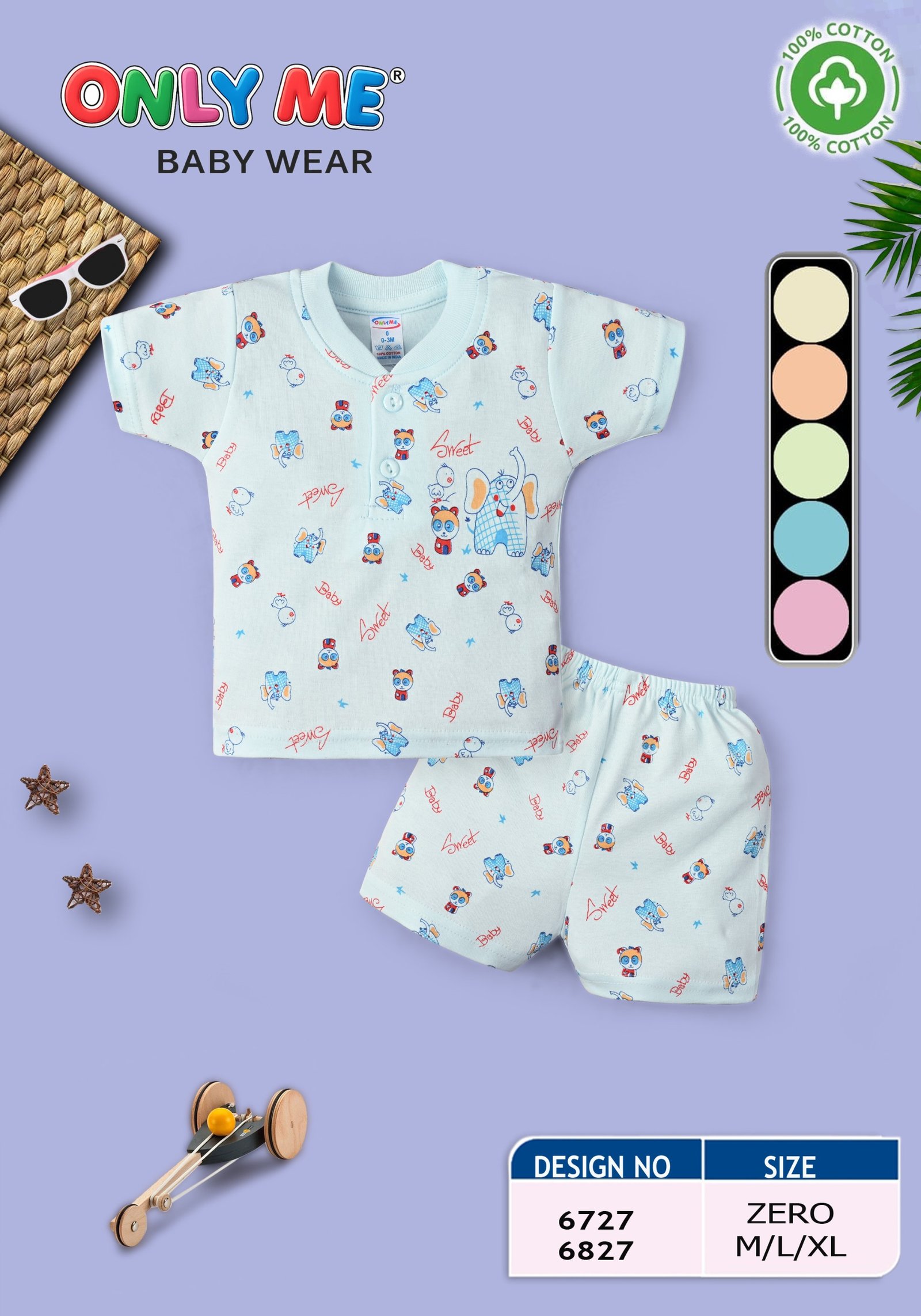 Infant baby wear clothing 100 cotton - ONLY ME